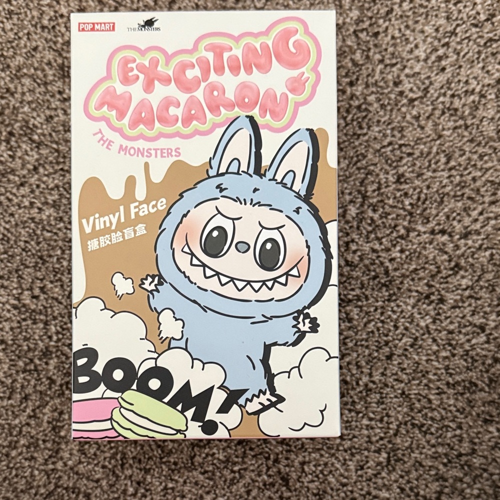 Exciting Macaron Vinyl Face Toy Labubu